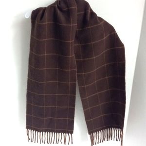 CHAPS BROWN SCARF